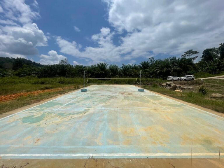 Gelanggang Sepak Takraw Kg Sinua, Keningau