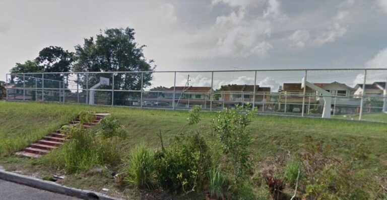 Gelanggang Sukan 2 Dalam 1 Taman Fajar, Lahad Datu