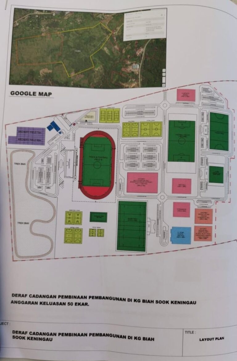 Tapak Cadangan Pembinaan Pusat Sukan Keningau