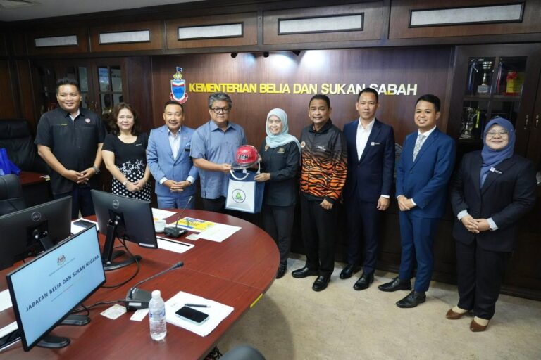 Kunjungan Hormat Jabatan Belia dan Sukan Negara ke Kementerian Belia dan Sukan Sabah