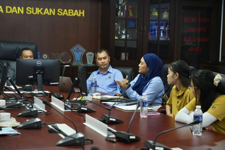 Kunjungan Hormat Alpha Sports Academy ke Kementerian Belia dan Sukan Sabah