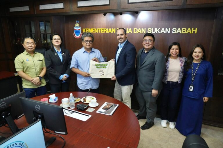 Kunjungan hormat daripada wakil-wakil Persatuan Bina Badan Negeri Sabah, Kelab Berbasikal Tono, Persatuan Gimnastik, dan pihak Hyatt Centric